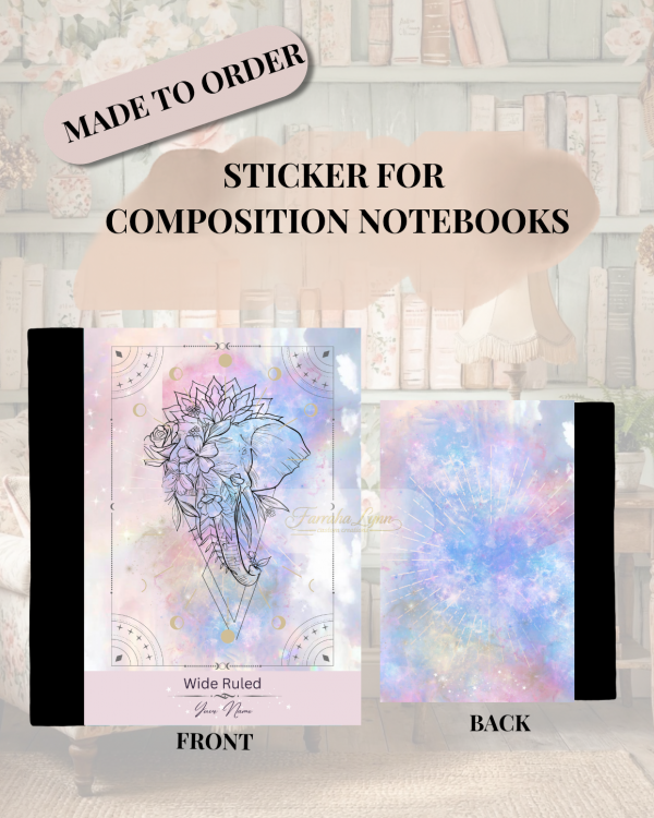 Blush Marble Composition Book
